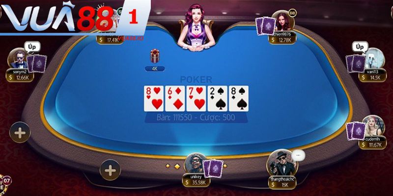 Các vòng cược khi tham gia chơi Poker phổ biến hiện nay