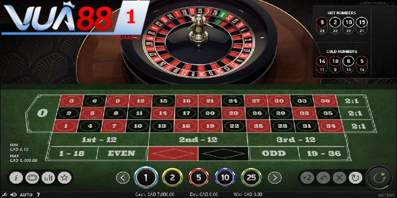 Tham gia casino không được bỏ qua Roulette